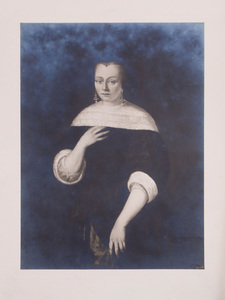 ATTRIBUTED TO HENDRICK VERSCHURING (1627-1690): PORTRAIT OF THE ARTIST'S WIFE, NÉE ADRIANA VAN FOREST