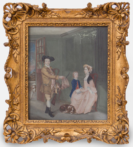 ATTRIBUTED TO THOMAS BARDWELL (1704-1767): THE LONGE FAMILY OF SPIXWORTH HALL, NEAR NORWICH