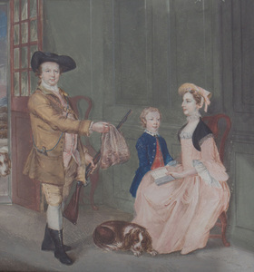 ATTRIBUTED TO THOMAS BARDWELL (1704-1767): THE LONGE FAMILY OF SPIXWORTH HALL, NEAR NORWICH