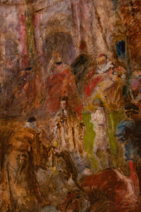 LOUIS GABRIEL EUGENE ISABEY (1804-1886): AUDIENCE ROYALE