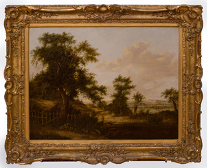PATRICK NASMYTH (1787-1831): LANDSCAPE, POOL AND TREE