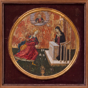 AFTER NICOLO DA FOLIGNO (1430-1502): THE ANNUNCIATION