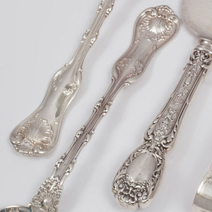Group of American Silver Serving Pieces