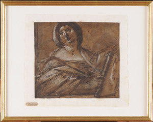 GIACOMO CAVEDONE (1577-1660): HEAD OF A WOMAN