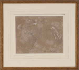 GEORGE HAYTER (1792-1871): STUDY OF THE DUCHESS OF BEDFORD'S HAND