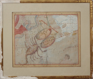 19th Century School: Andromeda Persens Triangulum; Libra; Aries; and Ophiuchis and Serpens
