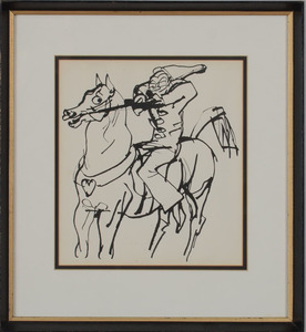 Walt Kuhn (1877-1949): Clown on Horse