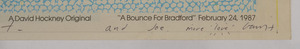 David Hockney (b. 1937): A Bounce for Bradford