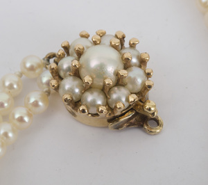 Seed Pearl Double-Strand Necklace