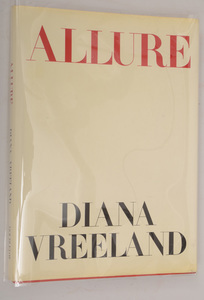 Diana Vreeland: Allure , First Edition Printing with Laid in Hand-Written Christmas Note-Card, 'From Jackie to Kenneth'