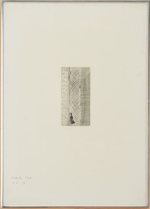 BARNETT NEWMAN (1905-1970): NOTE I, FROM NOTES