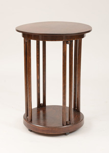 Hoffman Style Stained Oak Small Center Table