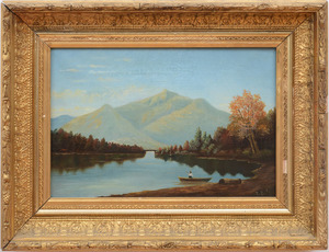 ATTRIBUTED TO THOMAS BENJAMIN POPE (1834-1891): ASHOKAN RESEVOIR