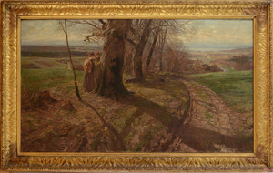 PAUL HEY (1867-1952): BY THE TREE