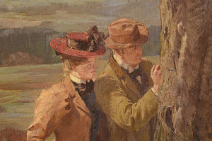 PAUL HEY (1867-1952): BY THE TREE