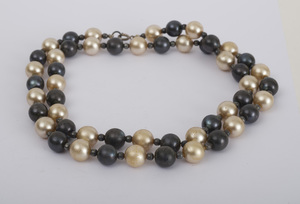 Group of Five Simulated Pearl Necklaces