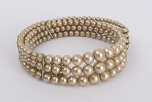 Group of Five Simulated Pearl Necklaces
