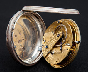 Three English Cased Verge Pocket Watches