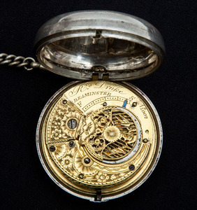 Two Silver Pair Cased Verge Pocket Watches