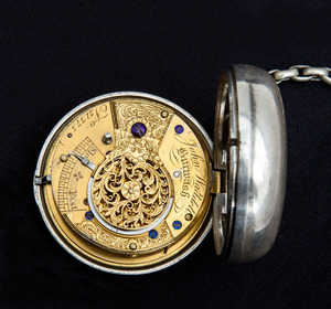 Two Silver Pair Cased Verge Pocket Watches