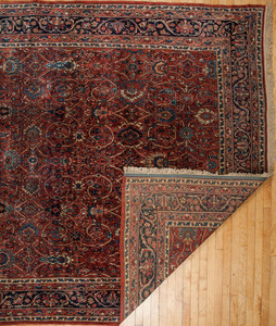 Kashan Terracotta Ground Carpet