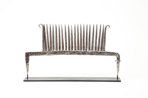 Curled-Tip Carding Comb, French, 19th Century