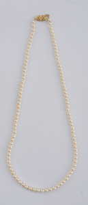 Two Seed Pearl Necklaces