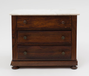 Miniature Rosewood Chest of Drawers