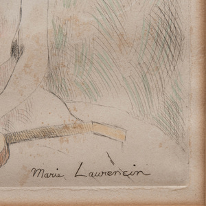 Marie Laurencin (1883-1956): Femme Assise