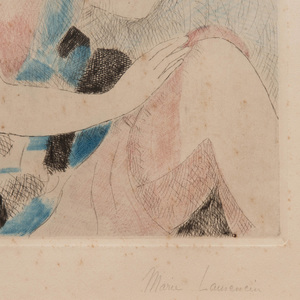 Marie Laurencin (1883-1956): Femme Assise