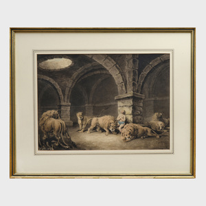 William Samuel Howitt (1765-1822):Daniel in the Lion's Den