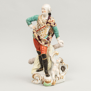  Derby Porcelain Figure of General Conway 