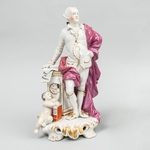 Derby Porcelain Figure of Shakespeare 