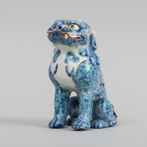 Japanese Porcelain Model of a Buddhistic Lion
