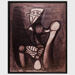 After Pablo Picasso (1881-1973): Tete; and Crouching Woman