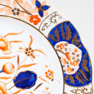 Set of Twenty-Four English Porcelain 'Imari' Dinner Plates