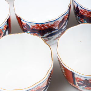 Assembled Japanese Imari Porcelain Part Service