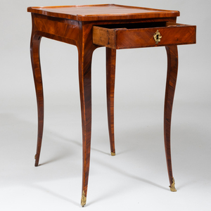 Louis XV Ormolu-Mounted Kingwood Parquetry Table à Écrire