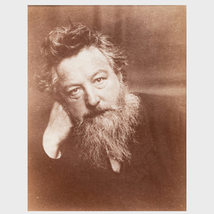 Frederick Hollyer (1837-1933): Portrait of William Morris