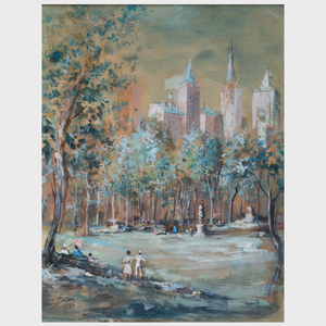 Jean Denis: View of Central Park