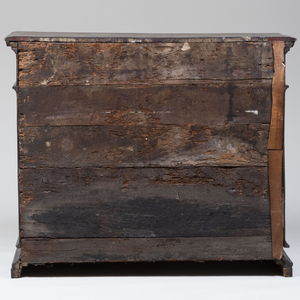 Italian Baroque Carved Walnut Side Cabinet