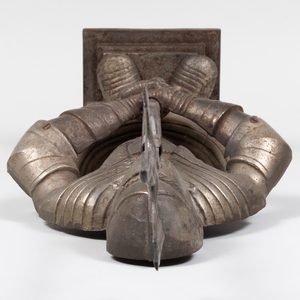 Metal Suit of Armor Fire Tool Stand