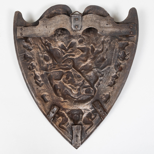 Cast Iron Figural Heart-Shaped Shield