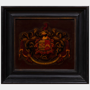 Two Painted Coats of Arms Pictures