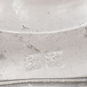 Miscellaneous Group of Three Pewter Plates