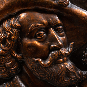 Two Metal Plaques of Peter Paul Rubens 