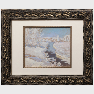20th Century School: Snowy Landscape