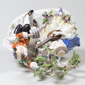 Meissen Porcelain Musical Figure Group