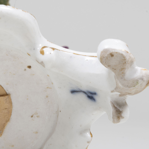 Pair of Meissen Porcelain Swan Form Chambersticks