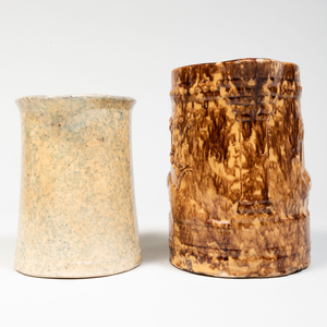 Group of Speckle Glazed Pottery, Possibly Bennington